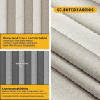 100% Blackout Room Divider Curtains Screen Partitions - Image 5