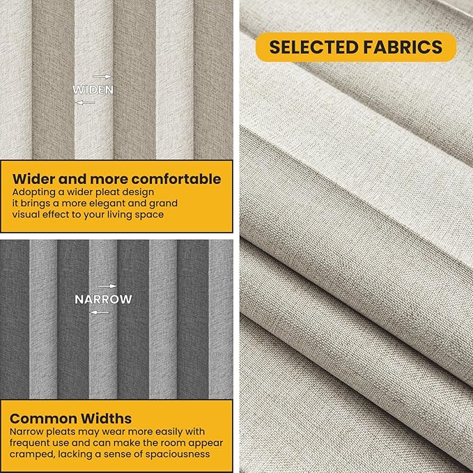 100% Blackout Room Divider Curtains Screen Partitions - Image 5