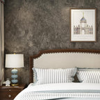 3yecao 48"×354" Big Roll Large Size Dark Brown Tan Grey Concrete Wallpaper Peel - Image 5