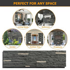 ROOMTEC 6-Packs Faux Stone Wall Covering Panels - Image 6