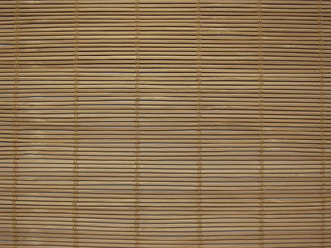 Cordless Woven Wood Roman Shades, 50W x 72H, Bayhead Natural, Sizes 20-72 Wide - Image 2