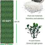 ODTORY Artificial Ivy Privacy Fence Wall Screen: 40X160 in UV-Anti Faux Boxwood - Image 2