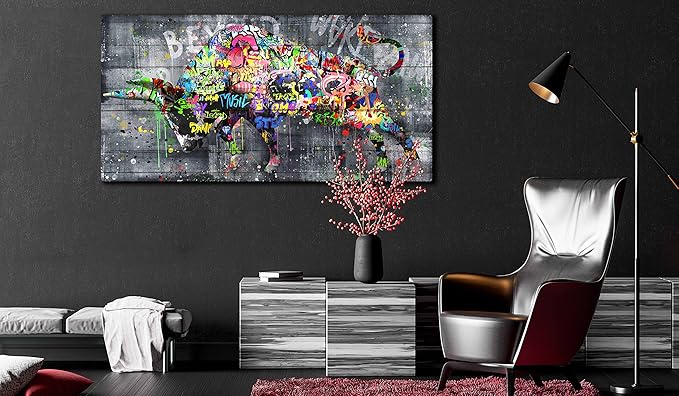 SIXTTART Highland Cow Wall-Art For Living Room Large Size - Image 2