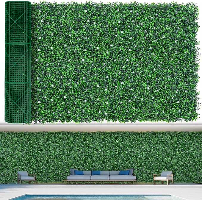 EverNture 60"x120" Grass Wall Panels, Artificial Grass Backdrop, Fake Greenery by EverNature
