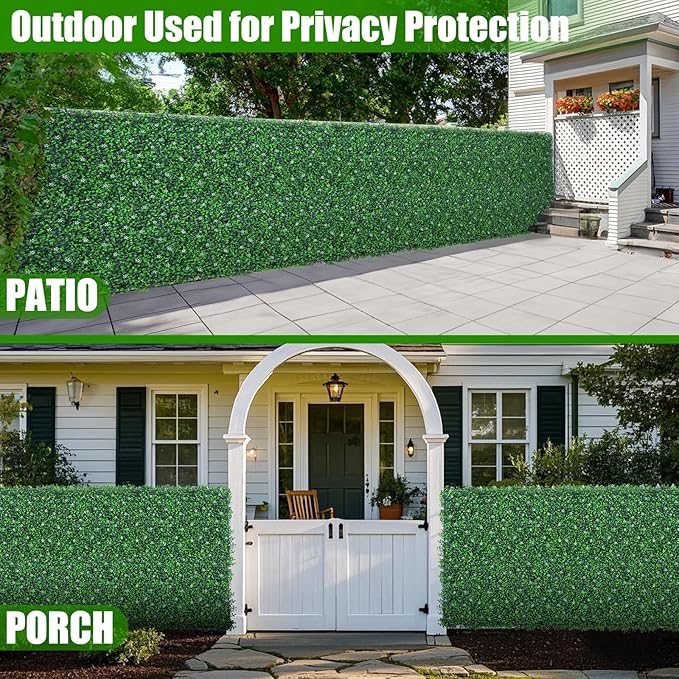 EverNture 71"x126" Grass Wall Panels, Artificial Grass Backdrop, Fake Greenery - Image 7