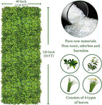 ODTORY Artificial Plant Wall Roll: 40X120 in UV-Anti Ivy Privacy Fence Screen - Image 2