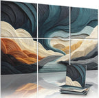 6 Pack Sound Absorbing Panels 72x48 Inch Decorative Acoustic Panels Acoustic by JaneTech