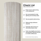 Ansehan Grasscloth Textured Wallcovering W1311 Oxford, Non Prepasted Natural - Image 7