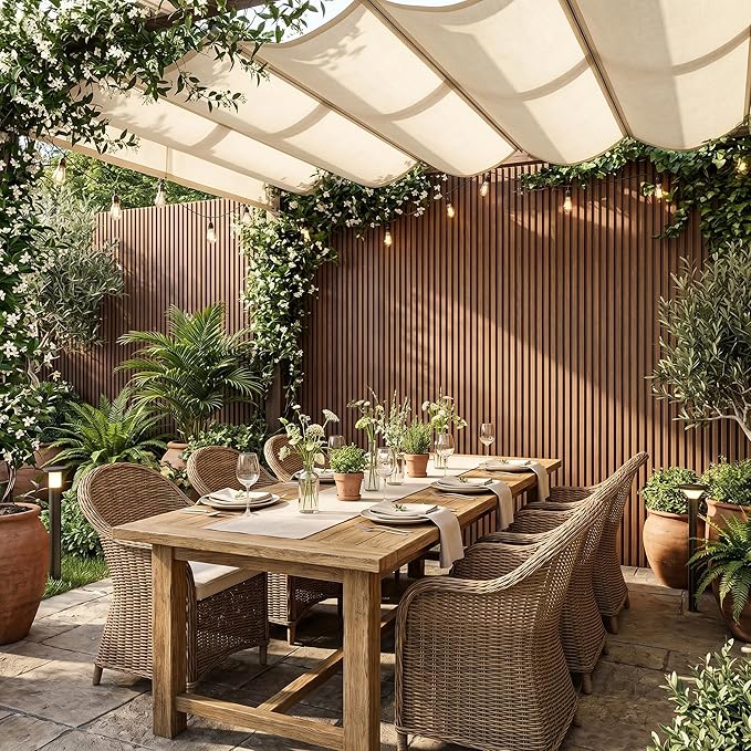 From Plain to Beautiful in Hours WPC Exterior Wall Slat Panels Waterproof - Image 18