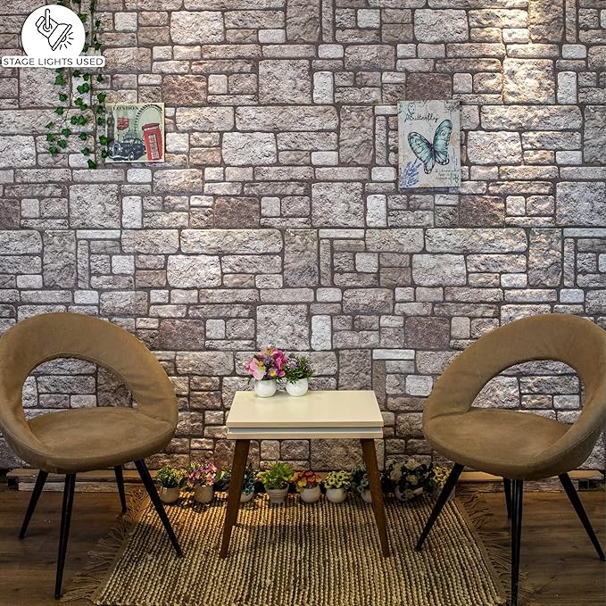 Dundee Deco 3D Wall Panels Faux Brick - Image 3