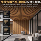 From Plain to Beautiful in Hours WPC Exterior Wall Slat Panels Waterproof - Image 5