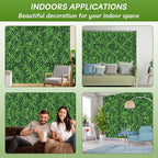 fanado Artificial Grass Wall Panels 20"x20", Hedge Green Wall Decor Backdrop - Image 7