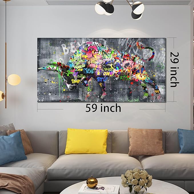 SIXTTART Highland Cow Wall-Art For Living Room Large Size - Image 7