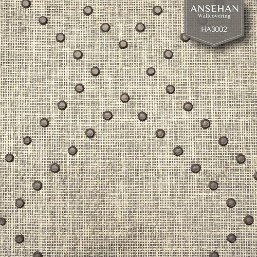 Ansehan Hand-Crafted Wallcovering HA3002 Droplets 36" W x8 Yard L Textured - Image 2