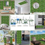 ODTORY Artificial Grass Wall Backdrop Panels Roll: 40X120 in UV-Anti Greenery - Image 6