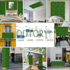 ODTORY Artificial Plants Hedge Wall Panels：20x20 Inch 16P UV-Anti Greenery - Image 6
