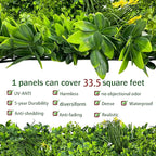 ODTORY Artificial Plant Wall Roll: 40X120 in UV-Anti Ivy Privacy Fence Screen - Image 3