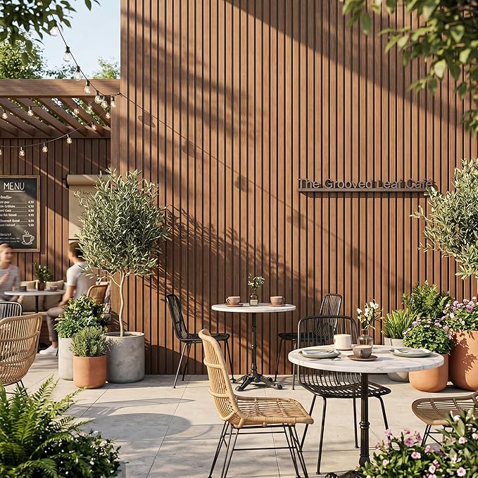 From Plain to Beautiful in Hours WPC Exterior Wall Slat Panels Waterproof - Image 16