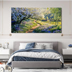 Large Canvas Wall Art Decor Large Modern Green Wall Art - Image 2