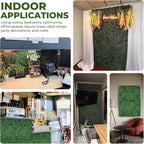 Artificial Boxwood Roll Panels: 60"x138" UV-Anti Faux Hedge Privacy Screen - Image 6