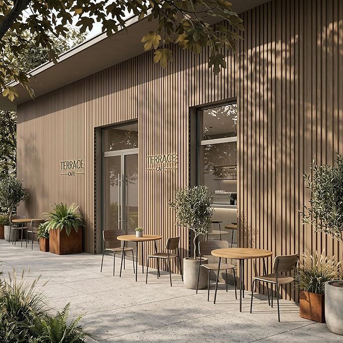 From Plain to Beautiful in Hours WPC Exterior Wall Slat Panels Waterproof - Image 9