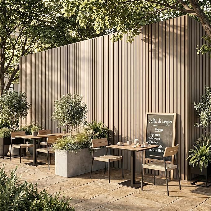 From Plain to Beautiful in Hours WPC Exterior Wall Slat Panels Waterproof - Image 12