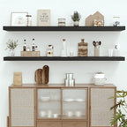 Vivelove 72 Inches Floating Shelves Wall Mounted, Living Room, Home Decor - Image 8