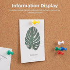 Large Cork Bulletin Board 96" X 48", Wall Mounted Notice Pin Board - Image 4