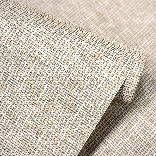 Ansehan Wallcovering W030105 Envy Collection 36" W x 8 Yard L, Natural Paper by Ansehan