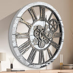 HOIBAI Large Wall Clock Clocks for Living Room Decor Oversized 30 Inch Wall - Image 2