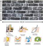 Dundee Deco 3D Wall Panels Faux Brick - Image 3