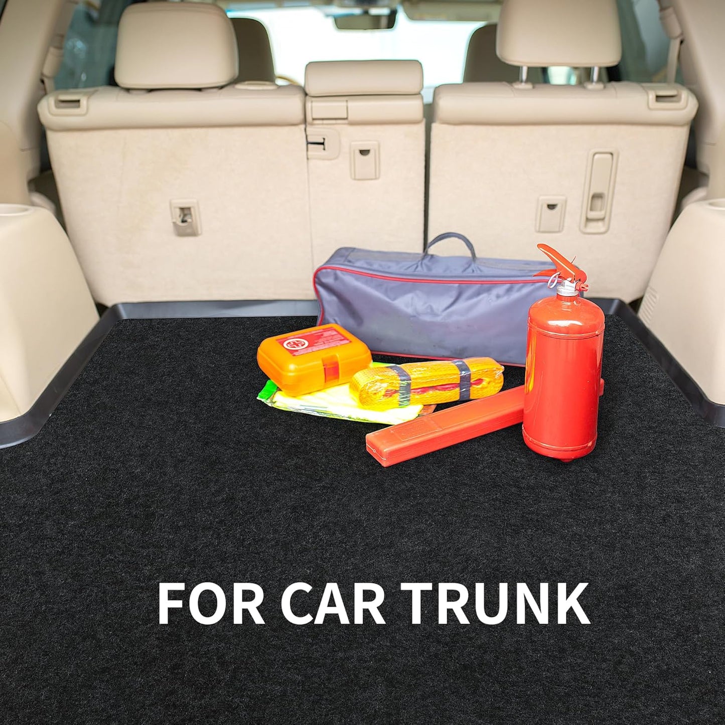 HOMBYS Extra Large Garage Floor Mat for Under Car,Floor Mats for Garage with Rubber Backing,Non Slip Garge Rug,Waterproof Backing Garage Carpet,Motorcycle Absorbent Oil Spill Mat,7'9"x18'