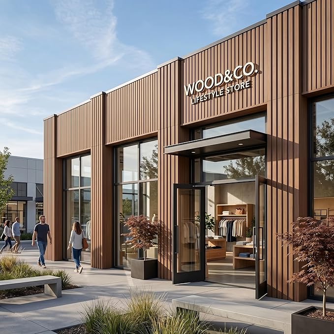 From Plain to Beautiful in Hours WPC Exterior Wall Slat Panels Waterproof - Image 9