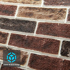 Art3d 20-Pack 105 Sq.Ft Faux Brick 3D Wall Panels Peel and Stick in Red Brown - Image 9