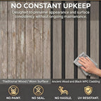 From Plain to Beautiful in Hours WPC Exterior Wall Slat Panels Waterproof - Image 7