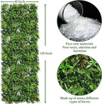 ODTORY Artificial Boxwood Topiary Hedges Panels: 40'' x 120'' UV-Protected - Image 2