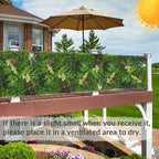 Artificial Grass Wall Boxwood Plant Panel: 20"x20" UV Resistant Green Leaves - Image 5