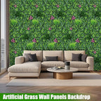 Artificial Grass Wall Roll Panels, UV-Anti Fake Greenery Plant Boxwood Panels - Image 6