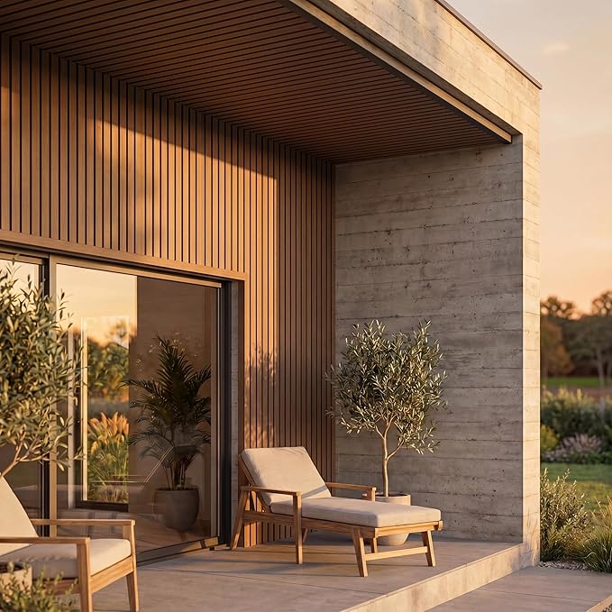 From Plain to Beautiful in Hours WPC Exterior Wall Slat Panels Waterproof - Image 9