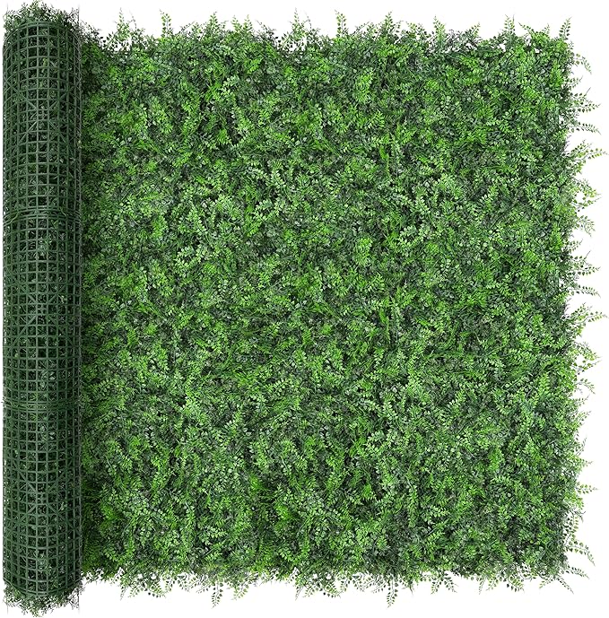 Artificial Green Wall Panels: 60"x120" Boxwood Hedge Green Wall Decor Backdrop by BHXCL