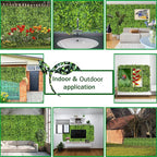 ODTORY Artificial Plant Wall Roll: 72 X144 in UV-Anti Ivy Privacy Fence Screen - Image 5