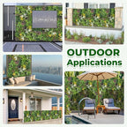 Artificial Grass Wall Panels: 20''x20'' Boxwood Hedge Panels, UV-Anti Privacy - Image 6