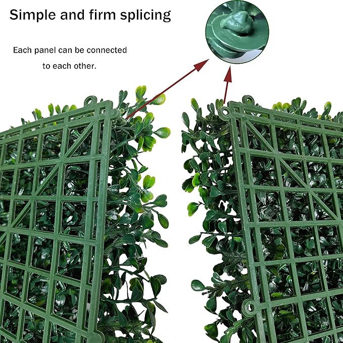 ODTORY Artificial Ivy Privacy Fence Wall Screen: 5.35FT X 10FT UV-Anti Faux - Image 4