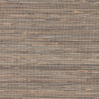 Anhui Black Grasscloth Wallpaper by Unknown